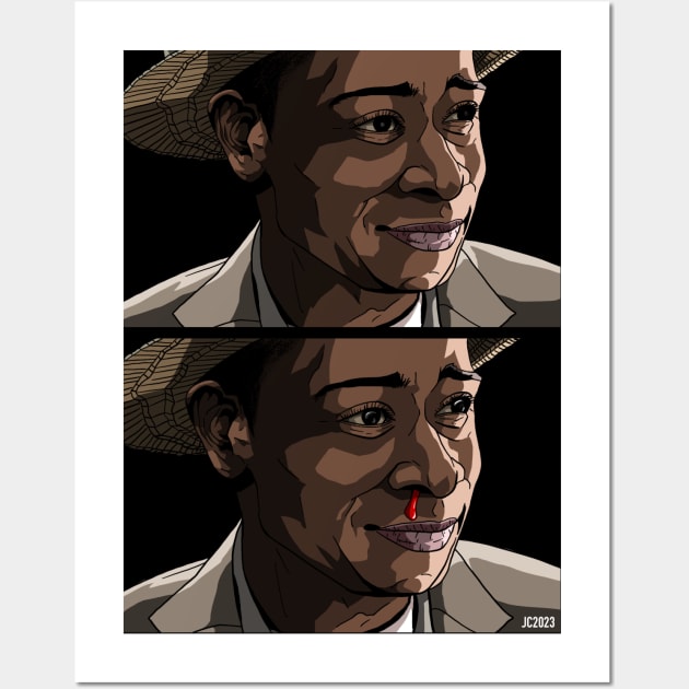 Get Out "Snapshot" Andre/Logan portrait (digital) Wall Art by StagArtStudios